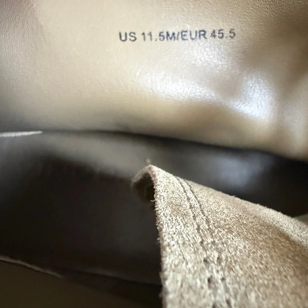 $285 Vince Men’s Tacoma Suede  Oxford Shoes 11.5